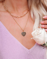 Layers Of Love Tag Necklace Ins Street